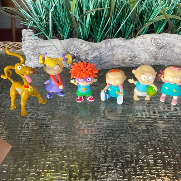Nickelodeon Other - 6 rug rats figurines vintage